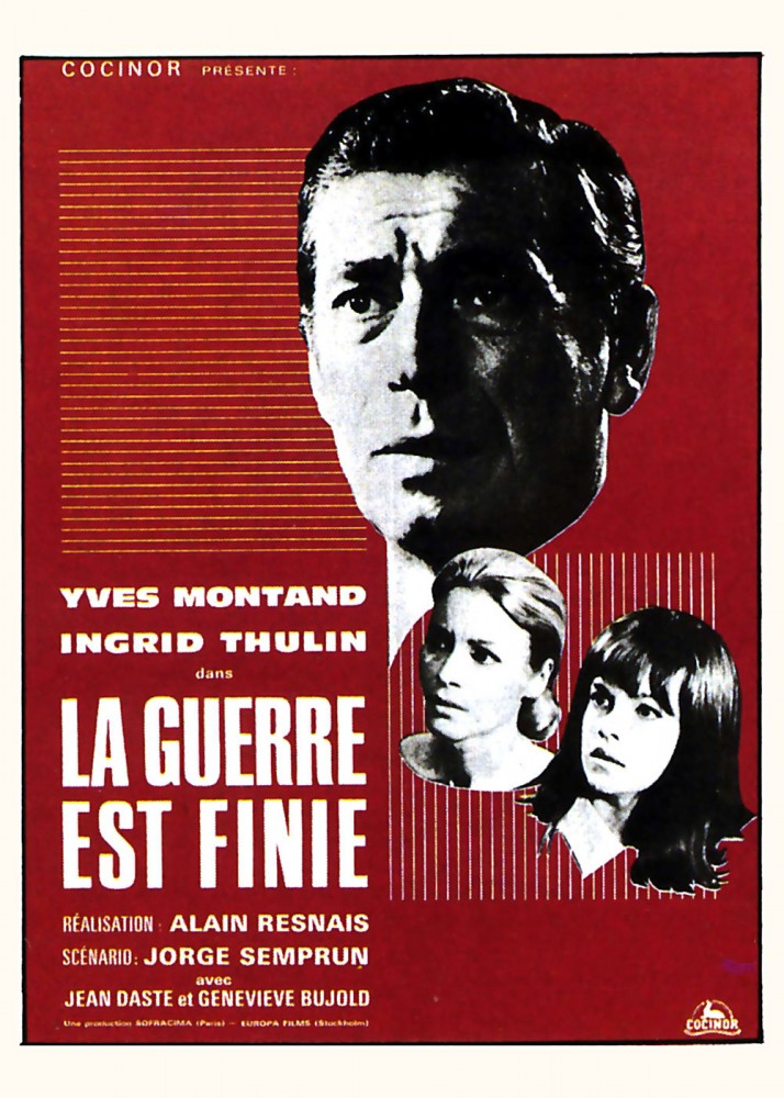 Война окончена (La guerre est finie), 1966 