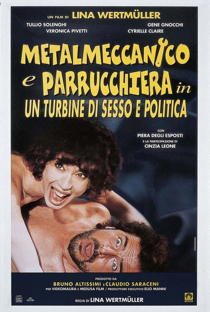 Рабочий и парикмахерша (Metalmeccanico e parrucchiera in un turbine di sesso e di politica), 1996 