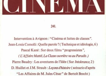 Обложки журнала «Les Cahiers du cinéma» в его наиболее синемарксистский период (1972 — 1975)